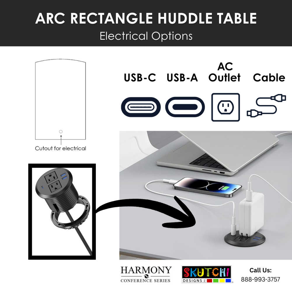 arc-rectangle-huddle-table arc-rectangle-huddle-table