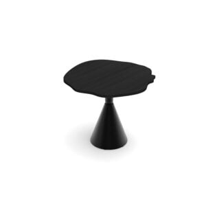 Edgy Round Table | 3' x 3' | Multiple Base Styles | 8 Laminate Finishes