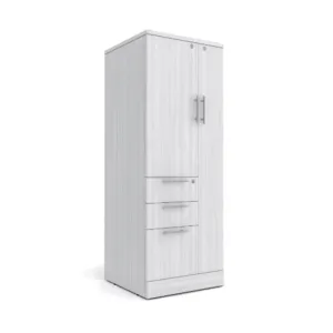 Laminate Box Box File Cabinet | Wardrobe with BBF Left | Sol Collection
