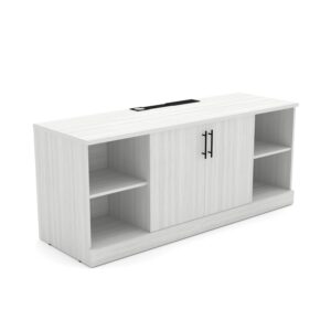 Sol Series Freestanding Laminate Credenza With Inner Doors | Fully Assembled Storage Cabinet | 24" D | Available in 4 Sizes