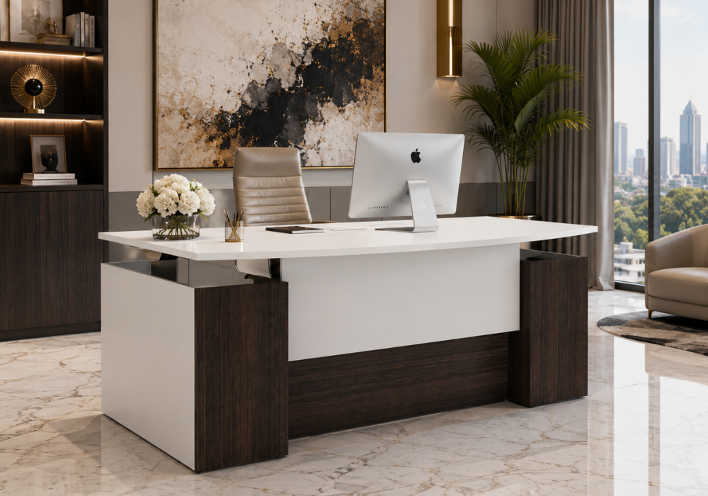 Sit to Stand desk render